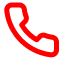 Ícone de telefone para contato