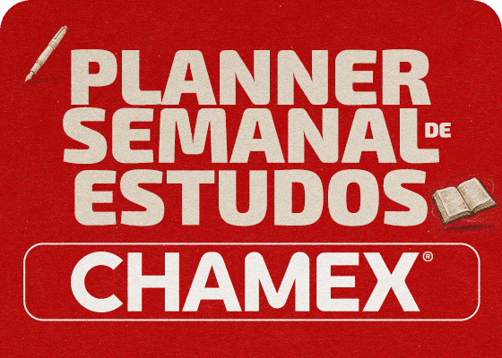 imagem Planner Semanal de Estudos Chamex